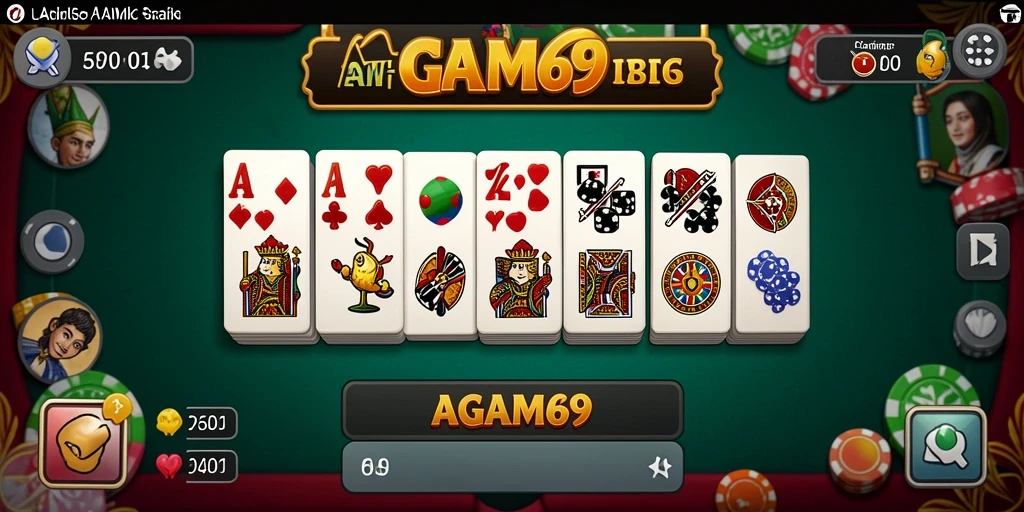 Screenshot gameplay AGAM69 menampilkan suasana yang seru dan kompetitif.