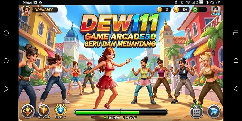 Tampilan gameplay seru DEWI11 dalam aksi dengan berbagai level menantang.
