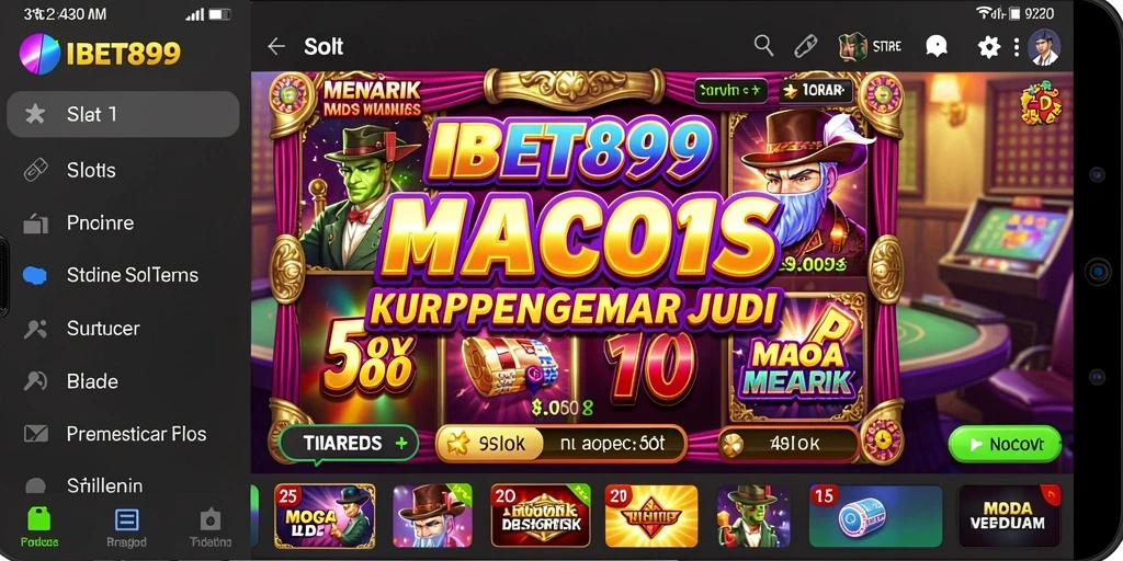 Tampilan menarik dari gameplay slot IBET899 yang penuh aksi.