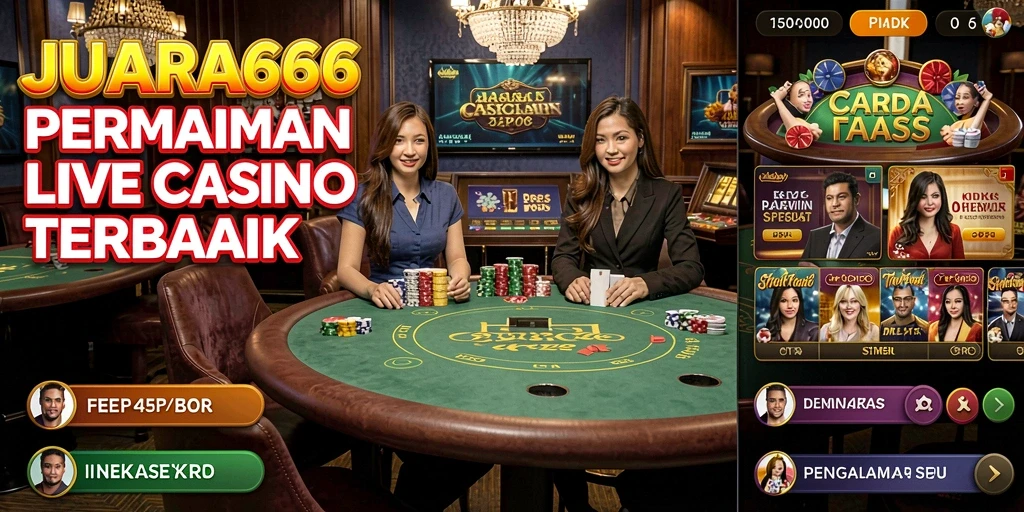 Gameplay menarik dan dealer profesional di JUARA666.