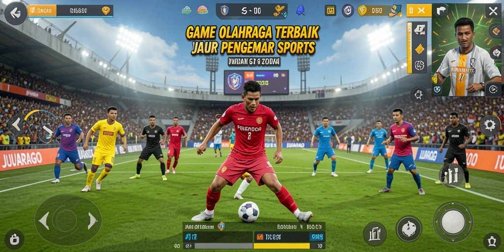 Tampilan gameplay JUARAGO yang seru dan kompetitif.