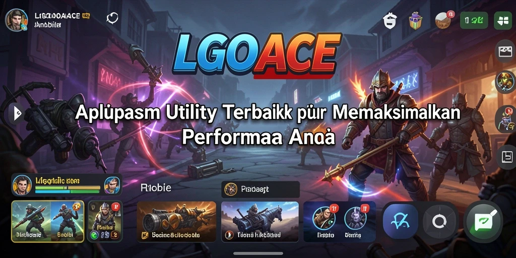 Tampilan antarmuka <strong>LGOACE</strong> yang intuitif saat membersihkan file sampah.