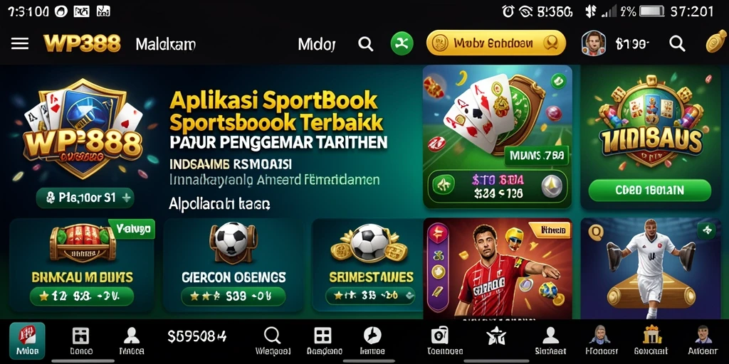 Tampilan gameplay WP888 yang menarik dan interaktif.